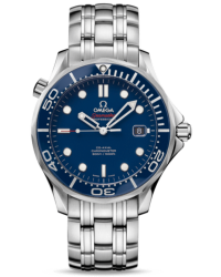 Omega Seamaster  Automatic Men's Watch, Stainless Steel, Blue Dial, 212.30.41.20.03.001