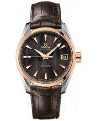 Omega Aqua Terra  Automatic Men's Watch, 18K Rose Gold, Brown Dial, 231.23.39.21.06.001