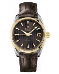 Omega Aqua Terra  Automatic Men's Watch, 18K Yellow Gold, Brown Dial, 231.23.39.21.06.002