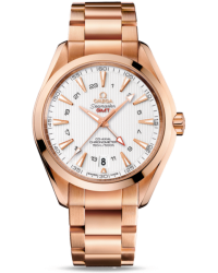 Omega Aqua Terra  Automatic Men's Watch, 18K Rose Gold, White Dial, 231.50.43.22.02.001
