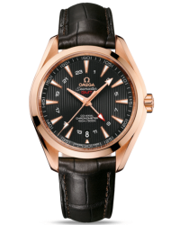 Omega Aqua Terra  Automatic Men's Watch, 18K Rose Gold, Black Dial, 231.53.43.22.06.002