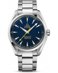Omega Seamaster  Automatic Men's Watch, Stainless Steel, Blue Dial, 231.10.42.21.03.004
