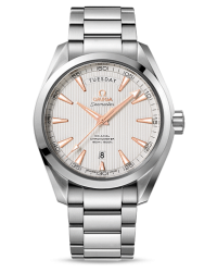 Omega Aqua Terra  Automatic Men's Watch, Stainless Steel, Silver Dial, 231.10.42.22.02.001