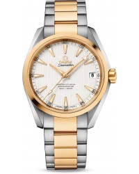 Omega Seamaster  Automatic Men's Watch, Steel & 18K Yellow Gold, Silver Dial, 231.20.39.21.02.002