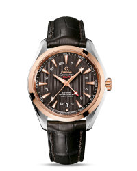 Omega Aqua Terra  Automatic Men's Watch, Stainless Steel, Brown Dial, 231.23.43.22.06.001