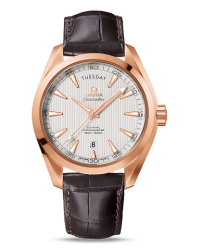 Omega Aqua Terra  Automatic Men's Watch, 18K Rose Gold, Silver Dial, 231.53.42.22.02.001