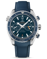 Omega Planet Ocean  Chronograph Automatic Men's Watch, Titanium, Blue Dial, 232.92.46.51.03.001
