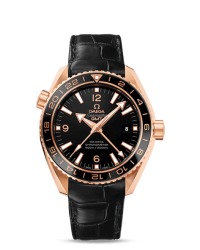 Omega Seamaster  Automatic Men's Watch, 18K Rose Gold, Black Dial, 232.63.44.22.01.001