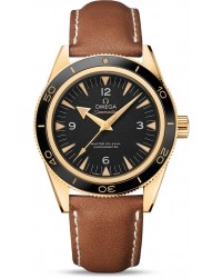 Omega Seamaster  Automatic Men's Watch, 18K Yellow Gold, Black Dial, 233.62.41.21.01.001
