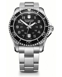 Victorinox Swiss Army Maverick GS  Quartz Men's Watch, Stainless Steel, Black Dial, 241436