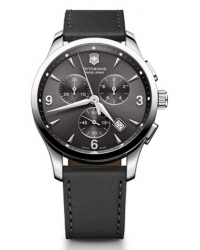 Victorinox Swiss Army Alliance  Chronograph Quartz Men's Watch, Stainless Steel, Black Dial, 241479
