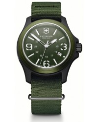 Victorinox Swiss Army Original  Quartz Men's Watch, Aluminum, Green Dial, 241514