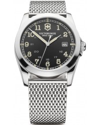 Victorinox Swiss Army Infantry  Quartz Men's Watch, Stainless Steel, Black Dial, 241585