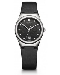 Victorinox Swiss Army Victoria  Quartz Women's Watch, Stainless Steel, Black Dial, 241632
