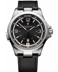 Victorinox Swiss Army Night Vision  Quartz Men's Watch, Stainless Steel, Black Dial, 241664