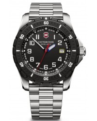 Victorinox Swiss Army Maverick  Quartz Men's Watch, Stainless Steel, Black Dial, 241675