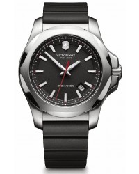 Victorinox Swiss Army I.N.O.X  Quartz Men's Watch, Stainless Steel, Black Dial, 241682.1