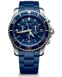 Victorinox Swiss Army Maverick  Quartz Men's Watch, Stainless Steel, Blue Dial, 241690