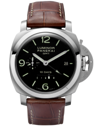 Panerai Luminor 1950  Automatic Certified Men's Watch, Stainless Steel, Black Dial, PAM00270