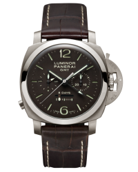 Panerai Luminor 1950 Limited Edition  Chronograph Mechanical Men's Watch, Titanium, Black Dial, PAM00311