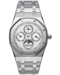 Audemars Piguet Royal Oak  Automatic Men's Watch, Platinum, Silver Dial, 25820SP.OO.0944SP.03