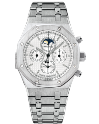 Audemars Piguet Royal Oak  Grand Complication Men's Watch, 18K White Gold, White Dial, 25865BC.OO.1105BC.04