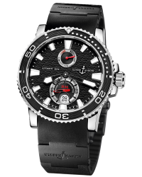Ulysse Nardin Maxi Marine Diver  Automatic Certified Men's Watch, Stainless Steel, Black Dial, 263-33-3C/82