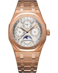 Audemars Piguet Royal Oak Offshore  Automatic Men's Watch, 18K Rose Gold, Silver Dial, 26574OR.OO.1220OR.01