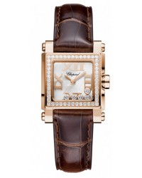 Chopard Happy Diamonds  Quartz Women's Watch, 18K Rose Gold, Mother Of Pearl Dial, 275349-5003