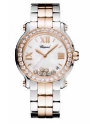 Chopard Happy Diamonds  Quartz Women's Watch, Stainless Steel, Mother Of Pearl Dial, 278488-6001