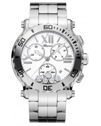 Chopard Happy Sport  Quartz Men's Watch, Stainless Steel, White Dial, 288499-3003