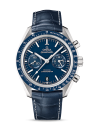 Omega Speedmaster  Chronograph Automatic Men's Watch, Titanium, Blue Dial, 311.93.44.51.03.001