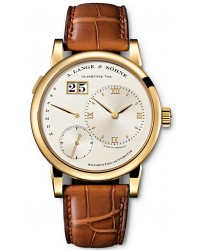 A. Lange & Sohne Lange 1  Automatic Men's Watch, 18K Yellow Gold, Silver Dial, 320.021