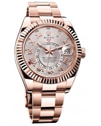 Rolex Sky Dweller  Automatic Men's Watch, 18K Rose Gold, SunDust Dial, 326935-SD