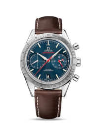 Omega Speedmaster  Chronograph Automatic Men's Watch, Stainless Steel, Blue Dial, 331.12.42.51.03.001