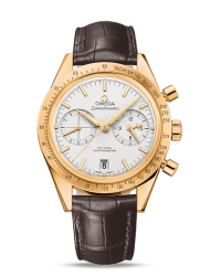 Omega Speedmaster  Chronograph Automatic Men's Watch, 18K Yellow Gold, Silver Dial, 331.53.42.51.02.001