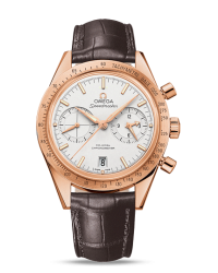 Omega Speedmaster  Chronograph Automatic Men's Watch, 18K Rose Gold, Silver Dial, 331.53.42.51.02.002