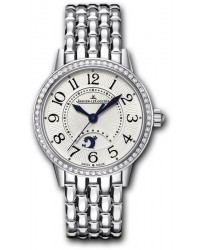 Jaeger Lecoultre Rendez-Vous  Automatic Women's Watch, Stainless Steel, Silver Dial, 3468121