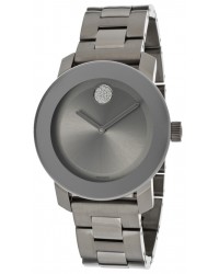 Movado Bold  Quartz Men's Watch, Stainless Steel, Grey Dial, 3600103