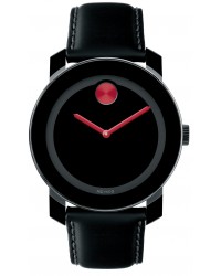 Movado Bold  Quartz Men's Watch, Stainless Steel, Black Dial, 3600246