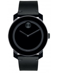 Movado Bold  Quartz Men's Watch, Stainless Steel, Black Dial, 3600306