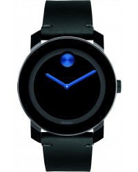 Movado Bold  Quartz Men's Watch, Stainless Steel, Black Dial, 3600307
