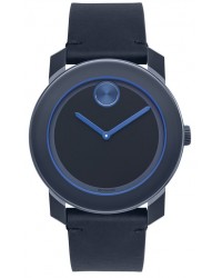 Movado Bold  Quartz Men's Watch, Stainless Steel, Black Dial, 3600317