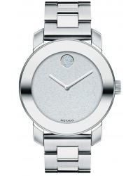 Movado Bold  Quartz Women's Watch, Stainless Steel, Silver Dial, 3600334