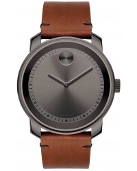 Movado Bold  Quartz Men's Watch, Gunmetal, Gray Dial, 3600366