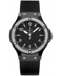 Hublot Big Bang 38mm  Quartz Men's Watch, Ceramic, Black Dial, 361.CV.1270.RX.1104