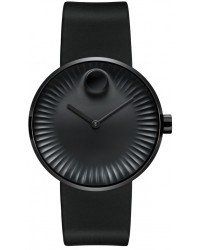 Movado Edge  Quartz Men's Watch, Ion Plated Steel, Black Dial, 3680005