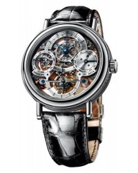Breguet Classique Complications  Manual Winding Men's Watch, Platinum, Skeleton Dial, 3755PR/1E/9V6