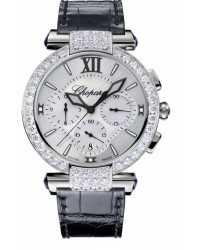 Chopard Imperiale  Chronograph Automatic Women's Watch, Stainless Steel, Silver Dial, 384211-1001