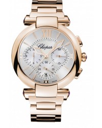 Chopard Imperiale  Chronograph Automatic Women's Watch, 18K Rose Gold, Silver Dial, 384211-5002